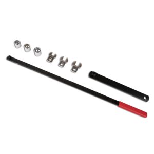 Defabee 8PCS Serpentine Belt Tool Kit, Belt Tensioner Wrench Set 3/8" & 1/2" Drive for Automotive Engine Maintenance