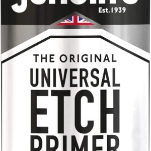JENOLITE Universal Etch Primer | GREY | High Performance Self Etch Primer For Difficult Surfaces Including Aluminum Galvanised Steel Stainless GRP Plastic | 13.5 fl oz (400ml)