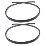 AUTOKAY 2Pcs Roof Drip Moulding Left & Right Side Fits for Toyota 2007-2011 Yaris Sedan Re#7555152160 7555252140