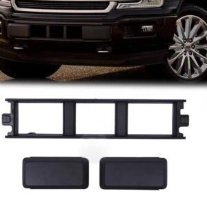 Front Bumper Cover Lower Grille Trim Panel Plastic Fit For 2018-2020 Ford F150 Black