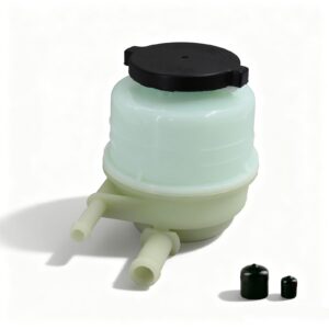 Diulietu 603-670 Power Steering Reservoir Tank with Cap, Compatible with Toyota Camry 2002-2011, Avalon 2005-2012, Solara 2004-2008 & Lexus ES300 ES330 ES350 2002-2012, # 4436006030 4430506030