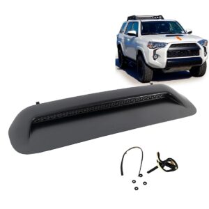 KARPAL Hood Scoop Bulge Insert Kit Compatible With 2010-2022 Toyota 4Runner 2012-2015 Tacoma