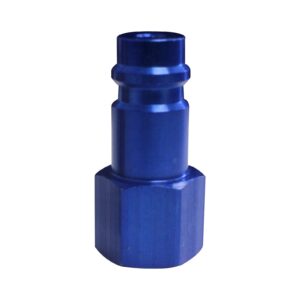 Mastercool 69843-29-04 R1234yf Low-Side Tank Adapter – 1/2" Acme Female Left-Hand to 14 mm Low-Side R1234yf Coupler Interface – for Automotive A/C Recovery Tanks