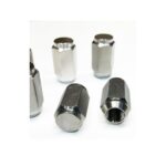 MIGHTY FASTENERS Acorn Lug Nuts, 1/2"-20 Thread, 304 Stainless Steel, Electropolished for Improved Corrosion Resistance - Ideal for Trailer Wheels - 10 Units