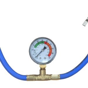 Hoteche R1234yf Only Self-Sealing A/C Can Tap Gauge Hose Recharge AC Conditioning 1/2" Acme Left Hand Threads HD77- Not for R134a/R12