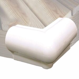 Taylor Made Products 90 Degree Vinyl Dock Corner Bumper (White)
