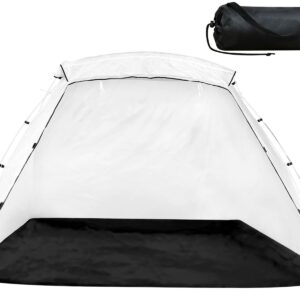 PLANTIONAL Portable Paint Tent for Spray Painting: 8.4x6x5.5ft Large Spray Shelter Paint Booth for DIY Projects, Hobby Paint Booth Tool Painting Station, Large Furniture