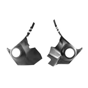 MGWILL Pair(2) Speaker Kick Panels Compatible with 1968 1969 1970 1971 1972 Chevy Chevelle El Camino Cutlass 442 GTO