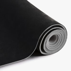 MOTUKA 79" x 60" W Black Suede Headliner Fabric with Foam Backing Material - Automotive/Home Micro-Suede Headliner Fabric for Car Replacement/Repair/DIY