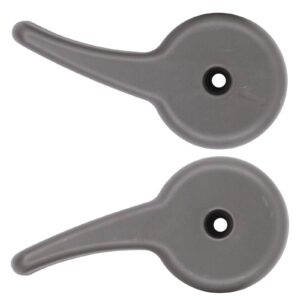 ApplianPar Pack of 2 Front Driver and Passenger Side Seat Adjuster Recliner Lever Handle for Escalade Silverado Suburban Sierra Yukon Avalanche 1500 2500 3500 Tahoe 2003 2004 2005 2006 2007