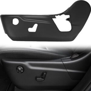 Driver Seat Trim Panel Driver Seat Track Cover fit for Jeep Grand Cherokee 2011 2012 2013 2014 2015 2016 2017 2018 2019 2020 2021 2022 2023 Dodge Durango Seat Track Cover Trim Side Panel Guard
