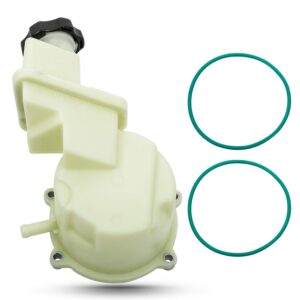 RANSOTO 603-939 Power Steering Pump Fluid Reservoir Compatible with 2011-2014 Dodge Challenger Charger ChrysIer 300 5.7L 3.6L V6 V8 Replaces 68059524AK 68059525AK 68059643AK