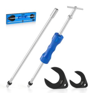 Orion Motor Tech CV Axle Removal Tool, 4 pc. Axle Puller Set with 50 & 64 mm CV Joint Forks Heavy-Duty Slide Hammer, CV Shaft Removal Tool for Ford Taurus Mercury Sable SVT Raptor Lincoln Navigator