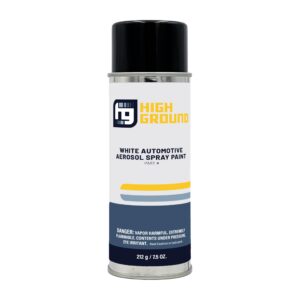Collision Quest Factory Matched Automotive Spray Paint for Toyota Automobiles (040 Super White, Solvent)