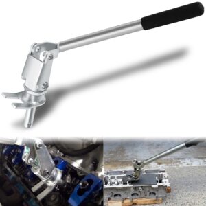 66784 Stud Mount Valve Spring Compressor Removal Tool Remove & Install Valve Springs & Retainers Fit For All 3/8'' & 7/16'' Rocker Studs