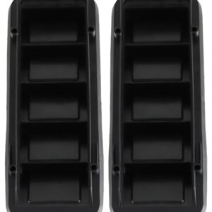 KPALAG 2PCS Upgraded Back Panel Air Vent Relief Grille, Cabin Pressure Air Vent Relief Valve Panel Grille Compatible with Colorado Silverado 1500 2500 3500 Sierra 1500 2500 3500 Replace#: 13596856