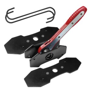 UHANBUT Brake Caliper Press Tool, 360 Degree Auto Swing Car Ratchet Brake Expander Wrench with 2PCS Steel Plates, Car Braking Caliper Hanger Set, Auto Calipers Piston Braking Pad Spreader Tool (3PCS)