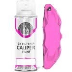ERA Paints 2K Brake Caliper Spray Paint – Pink | High-Gloss Finish, 500°F Heat & Chemical Resistant | Chip-Resistant 12 oz Aerosol | Made in USA