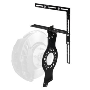 Atesilor Wheel Fitment Tool, Offset Measuring Mockup Tool, 5 Lug Wheel Simulator for Fits 14-22" Rims, 8-14" Tire Widths, 2.5-11.5" Sidewalls, 3-12" Clearance