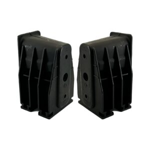 2 PCs Front Bumper Bracket Receptacle Receiver Bracket for Freightliner Cascadia 2008-2017 Replace# 21-27302-000, 2 Pack