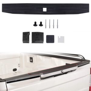 RANSOTO Tailgate Molding Trim Compatible with 2017-2022 Ford F250 F350 F-250 F-350 Super Duty Flexible Flex Step Rear Center Truck Spoiler Protector Cover Replaces FO1904134