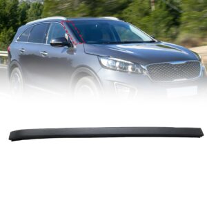 ATUOTPO Passenger Side Outer Glass Front Windshield Pillar Molding Compatible with KIA Sorento 2011 2012 2013 2014 2015 Replace 86132-2P010 861322P010