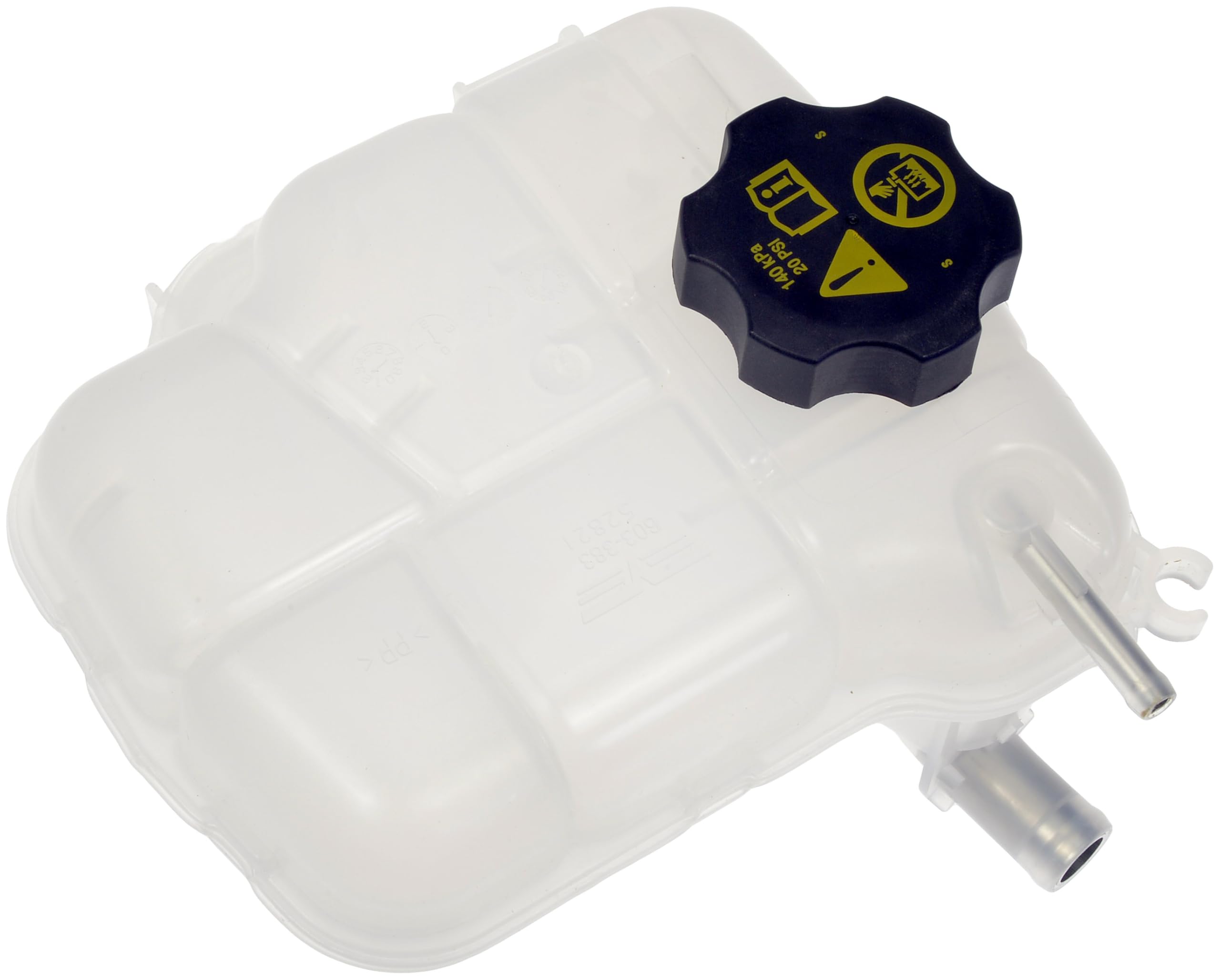 Dorman 603-383 Pressurized Coolant Reservoir with Cap Compatible with Select Buick / Chevrolet Models
