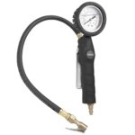Freeman FS4ATI Analog Tire Inflator with OIL-Filled Pressure Gauge