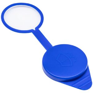 MEAJOO Windshield Wiper Washer Reservoir Fluid Tank Cap CP9Z-17A605-A Washer Fluid Reservoir Bottle Cap Fit for 2012-2018 Ford Focus(1PCS Blue)