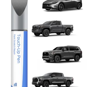 PARTS4EV 1G3 Magnetic Gray Metallic Touch Up Paint Compatible with Toyota Exact Match Chips and Nicks Touch Up