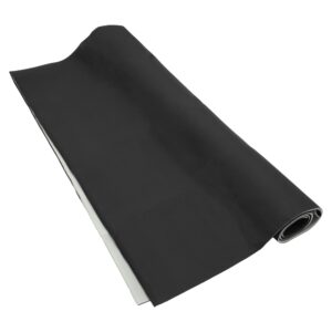 X AUTOHAUX Breathable Mesh Fabric 96" Length x 60" Width Foam Backed for Car Truck RV SUV Interior Trim Protect Aging Broken Faded DIY Repair Replacement Black