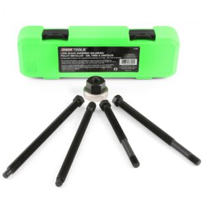 OEMTOOLS 37306 Long-Reach Harmonic Balancer/Pulley Installer Kit, Extra Long Forcing Fasteners for Hard-to-Reach Balancer Pulleys, for Use with Ford, GM, Dodge and Chrysler V8 and V6 Engines
