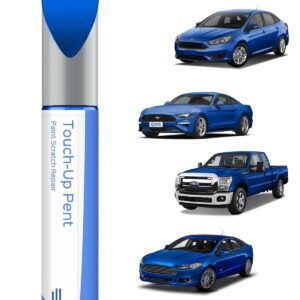 PARTS4EV E7 Velocity Blue Metallic Touch Up Paint Compatible with Ford Exact Match–Chips and Nicks Touch Up