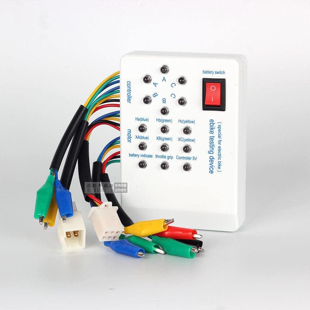 ZoikoM Brushless Motor Tester Ebike Testing Device Electro Car Repair Universal Electric Vehicle Detector Controller Hall Detector