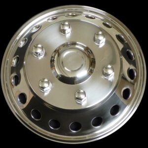 Single Front 18 Hole Wheel Simulator Fits: Dodge, Mercedes, Freightliner Sprinter 16" Wheel Simulator. Fits: 2012-2022