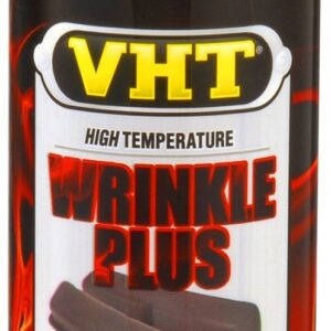 VHT SP201 High Temperature Wrinkle Plus Paint – Black Spray Paint - 11 oz Aerosol Can