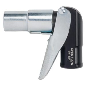 LockNFlate® 90-Degree Air Chuck (Open Flow 90°)