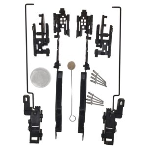 02ESR1201ABK Sunroof Track Assembly Compatible with Ford 2000-2014 F150 2005-2016 F250 F350 F450 2000-2017 Expedition Lincoln Navigator Mark LT Sunroof Track Repair Kit