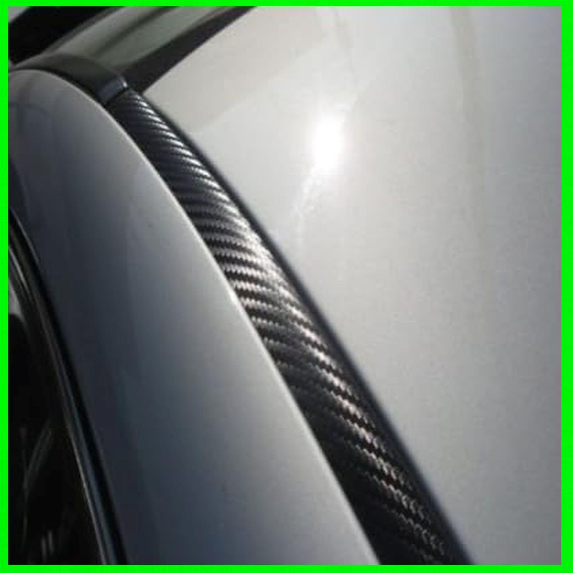 312 Motoring fits 1990-1994 VW Volkswagen Corrado Carbon Fiber ROOF Trim MOLDINGS 2PC 1991 1992 1993 90 91 92 93 94