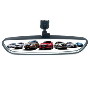 DVeiyQuant Rear View Mirror Compatible With 2016-2021 Honda Civic,2015-2020 Honda Fit,2016-2022 Honda Accord,2016-2024 Honda HRV HR-V,2017-2024 Honda CRV CR-V Replacement 76400-TF0-A01