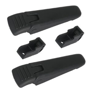 Hood Latch with Catch Bracket Compatible with Ford F-650/ F-750 2000-2010/ Sterling LT7500 LT9513 2005 Accessories Parts Replaces HLK1029K HLK2012 F6HZ16700BA F8HZ16700AA Pair