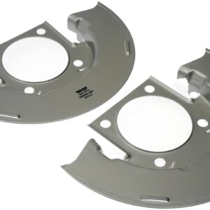 Dorman 947-073 Front Brake Dust Shield Compatible with Select Chevrolet/GMC Models, 1 Pair