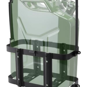 SPARKWHIZ Jerry Gas Can Holder, 5 Gallon / 20 Liter Steel Jerry Can Mount Brackets