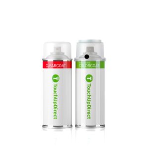 TouchUpDirect 41/41C/WA8555/GBA/20/WA848 Black for Chevrolet Exact Match Touch Up Paint Aerosol - Essential Kit