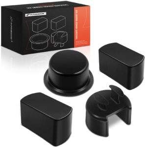 A-Premium Tailgate Hinge Pivot Bushing Insert Kit Compatible with - Ford F150 F250 F350 F450 F550 & Dodge Ram 1500 2500 3500; Left & Right, Bed & Gate, 4PCS Set; Replace# E7TZ99430B22A F6TZ99430B23AA