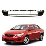 Kspeed Front Bumper Mesh Air Intake Grille Replacement Shield fits 2009 2010 Toyota Corolla Front Black Air Intake Grill Replacement Kit 5311202120 TO1036111