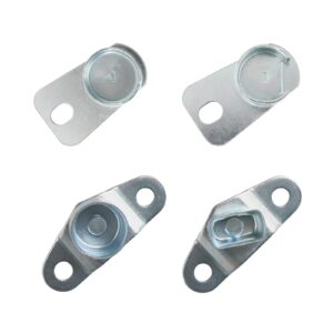 Tailgate Hinge Kit for Rear Tail gate Door Panel & Body Side Compatible with Chevrolet Chevy GMC Truck C1500 C2500 C3500 K1500 K2500 K3500 1993-2000 Tailgate Hardware Parts