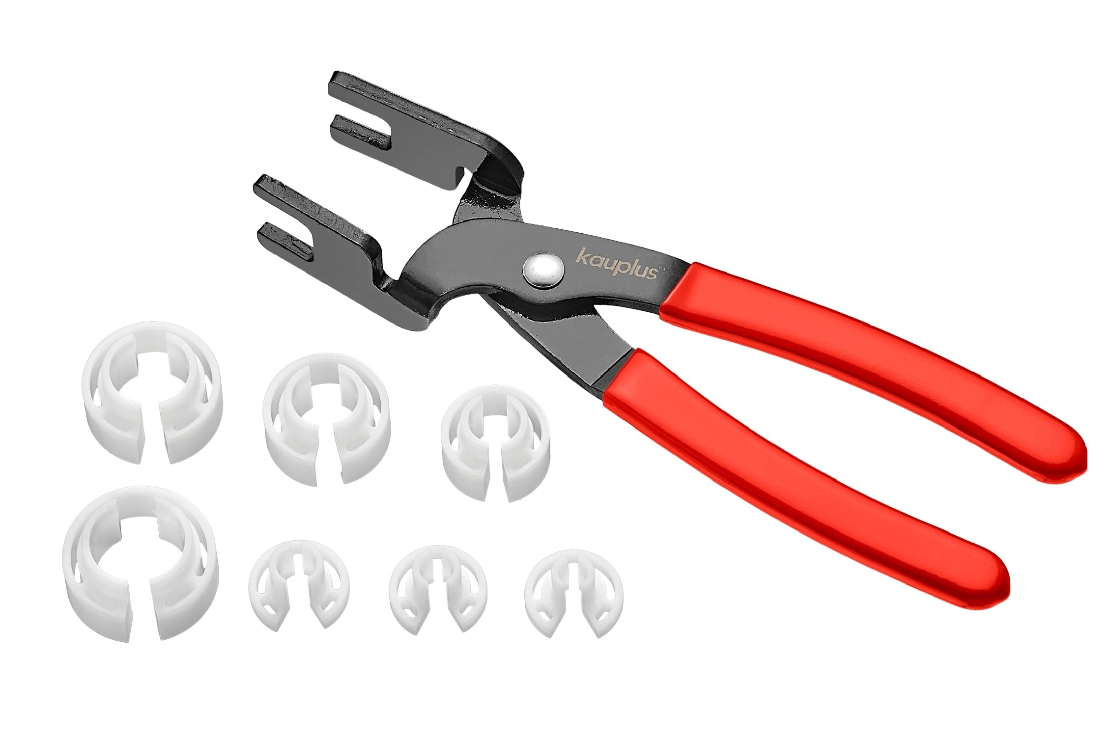 Kauplus Fuel Line & A/C Line Disconnect Pliers Tool Kit,W/Fuel Line Remover - 1/4", 5/16", 3/8", 1/2", 5/8", 3/4", 7/8"