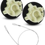 Upgraded Sunroof Drain Hose Plug Replace 74816-JU40B Fit for Infiniti EX35 FX35 FX50 G37 M37 M56 Q40 Q50 Q60 Q70 Q70L QX50 QX60 QX70 Fit for Nissan Altima Maxima Murano Pathfinder Quest, 2 Pack