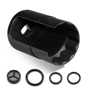6.0 IPR Valve Socket with Seal kit Injector Pressure Regulator Valve Removal Tool 3/8" Drive Compatible with Ford 6.0L Vehicles F-250 F-350 F-450 E-350 E-450 Super Duty Excursion Replace# 3C3Z9H529A
